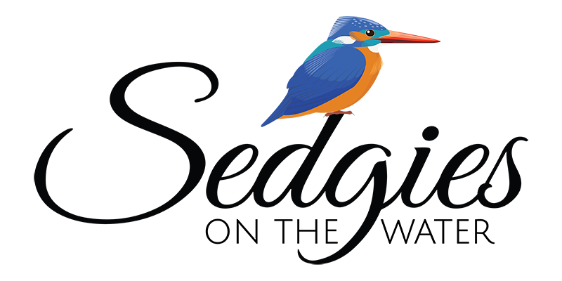 Sedgies on the Water Logo